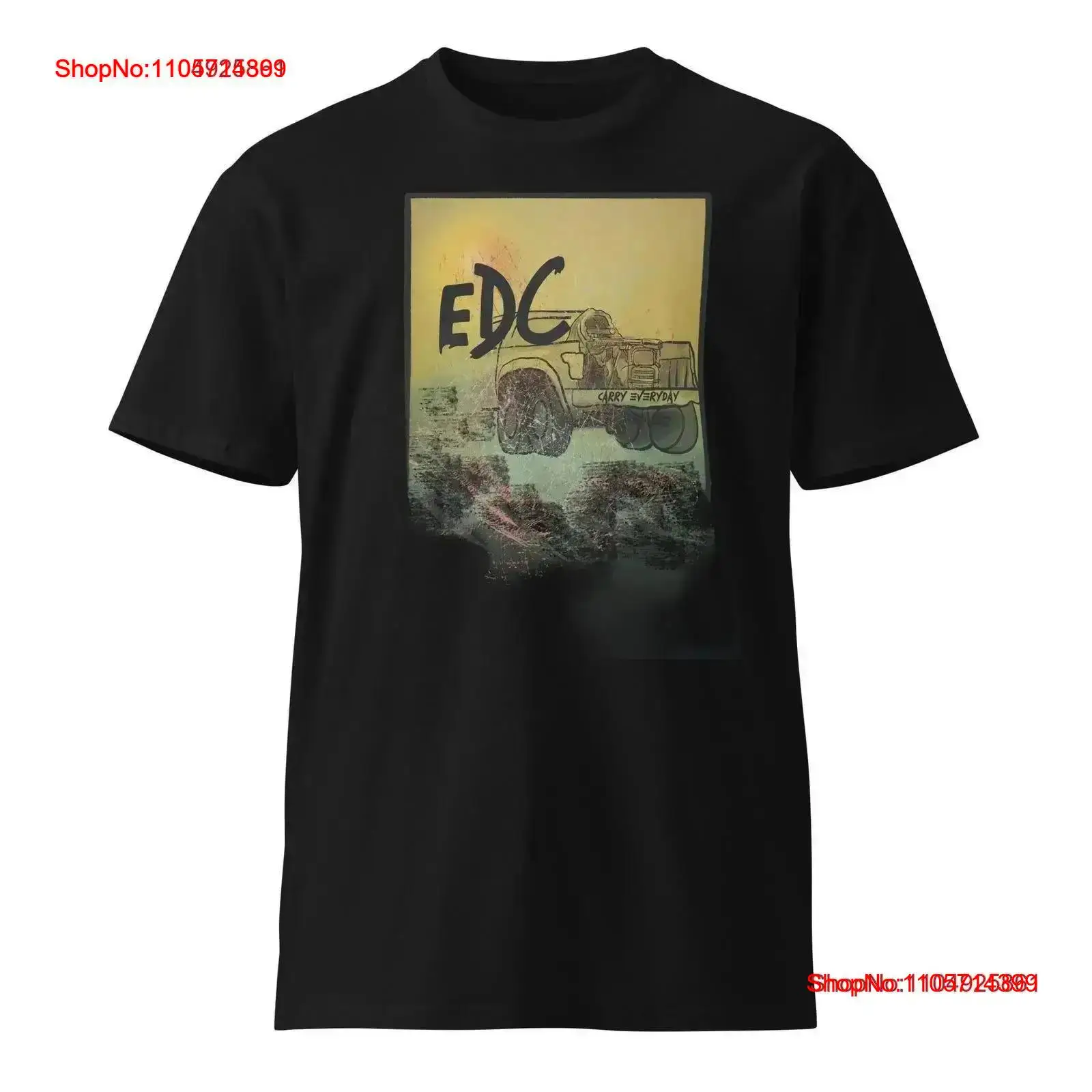 Edc Carry For Men - Camiseta Premium Edc Nest para uso