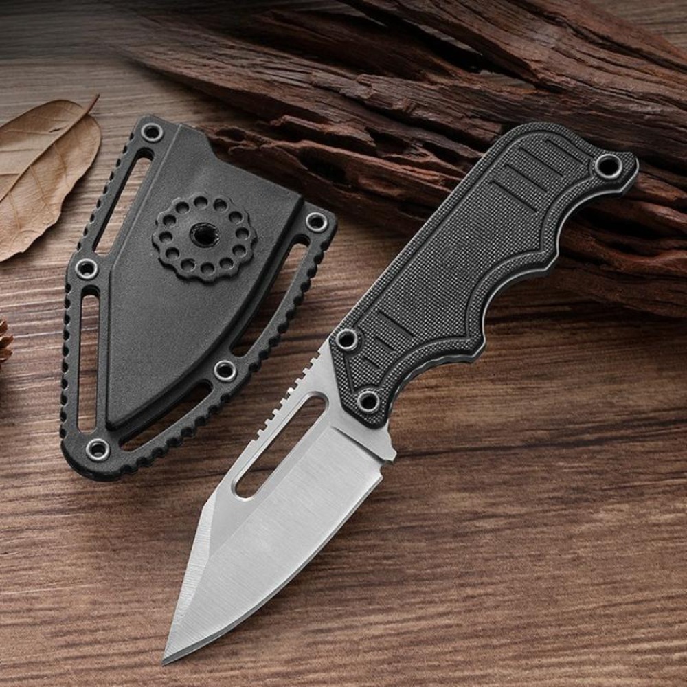 Everyday Carry (Edc) Knife - Cuchillo de Cuello Portátil con Funda