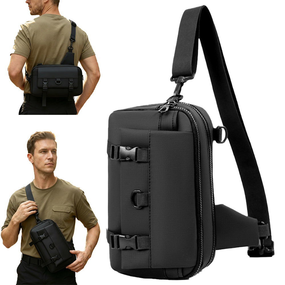 Edc Concealed Carry Sling Bag - Bolsa Táctica para Pistola, Bolsa de