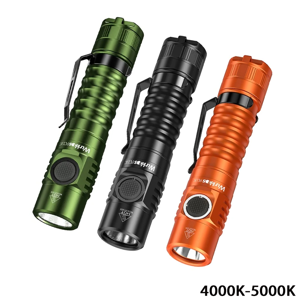 Edc Every Day Carry おもちゃ - Linterna EDC Wurkkos FC11C 519A 18650