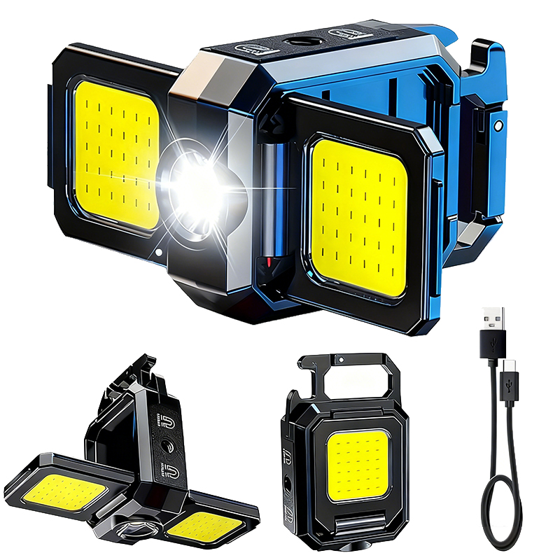 Keychain Flashlight - Mini linterna llavero luz COB luz