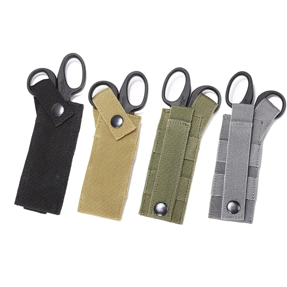 Edc Carry Knife - Bolsa táctica Molle para tijeras médicas,