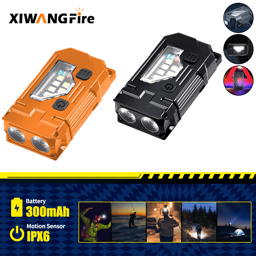 Keychain Flashlight - Mini Linterna EDC para Llavero -