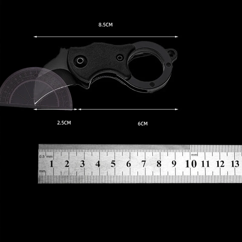 Edc Carry Pocket Knife - Cuchillo de bolsillo para exteriores, portátil,