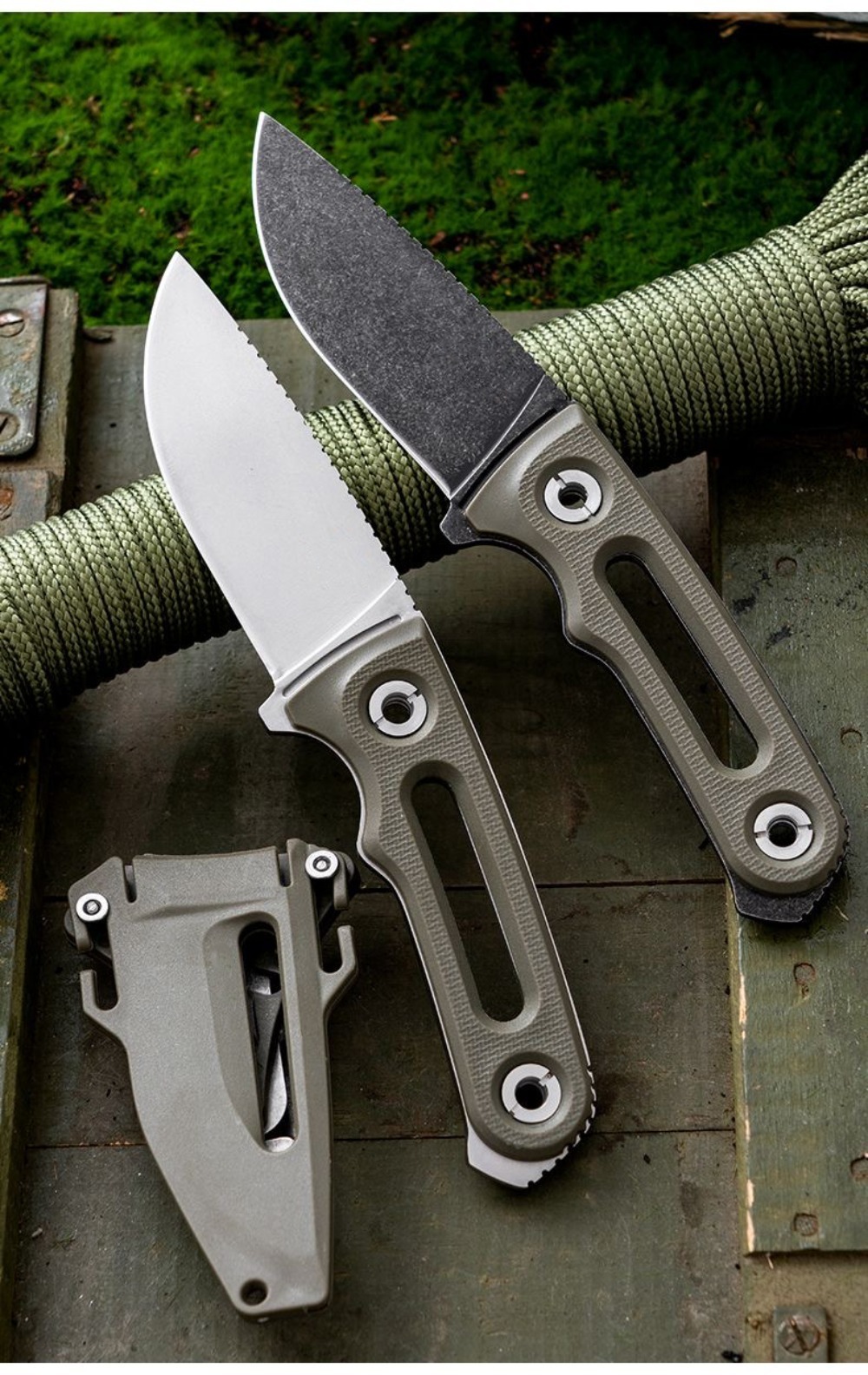 Everyday Carry (Edc) Knife - Cuchillo de Hoja Fija Portátil FX
