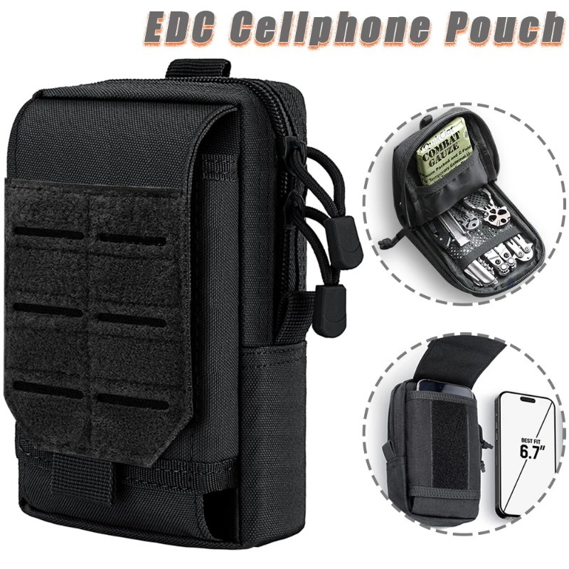 Edc Carry Holster - Bolsa Táctica MOLLE EDC para Cintura