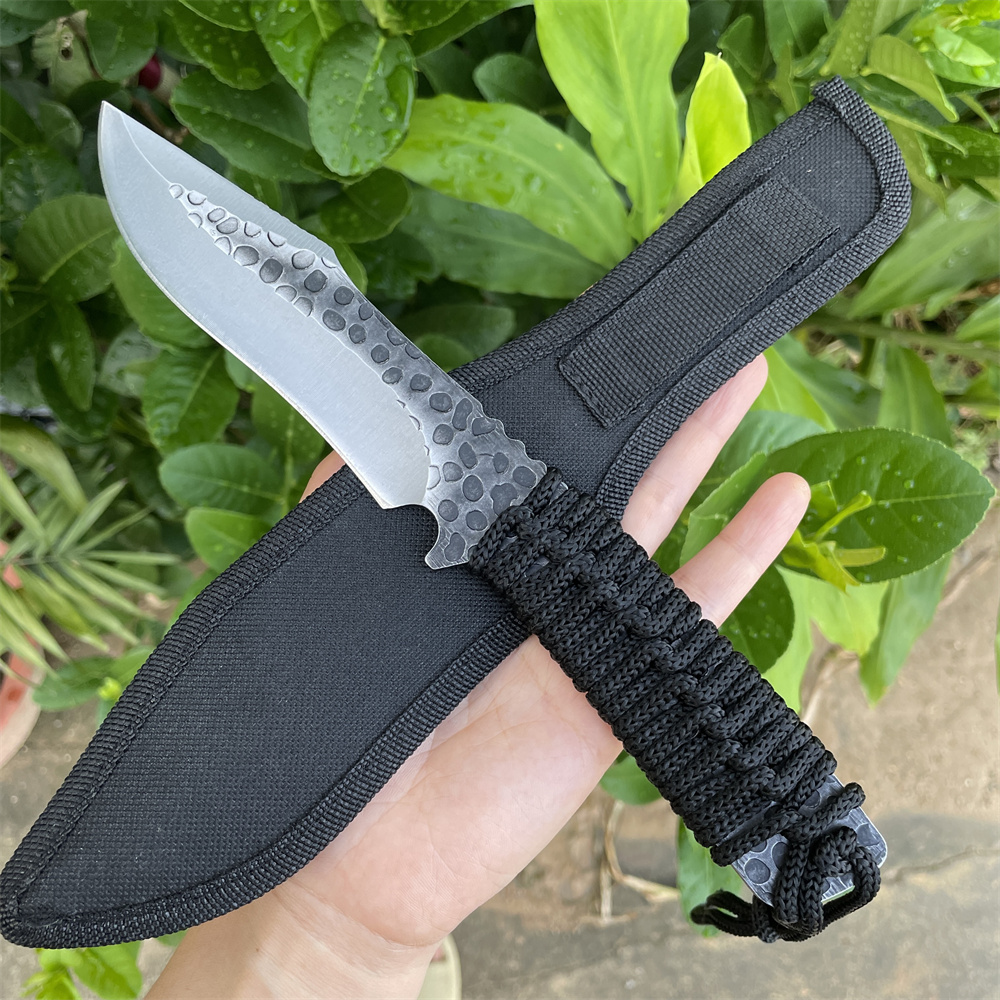 Edc Every Day Carry おもちゃ - Cuchillo de bolsillo con hoja forjada