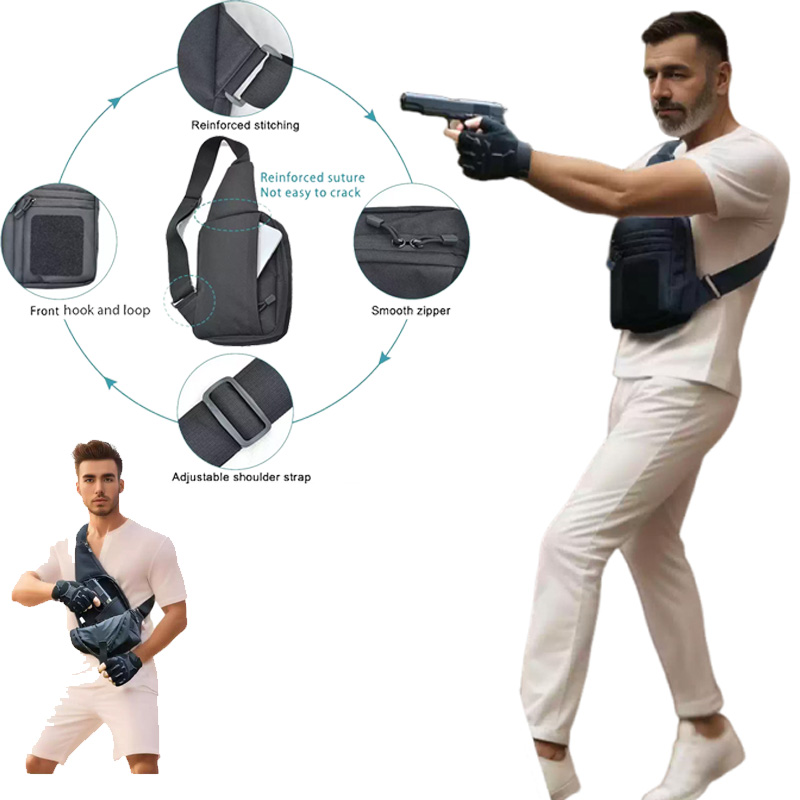 Bolsa Táctica para Pistola, Fu - Edc Concealed Carry Sling Bag reseña y precio