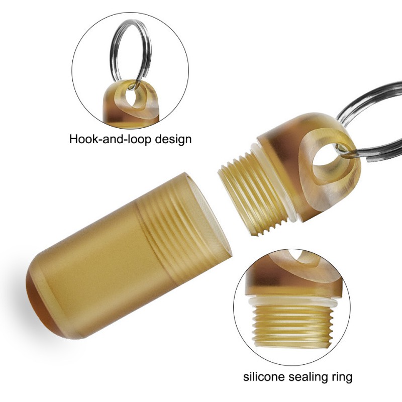 Mini pastillero portátil, bote - Edc Pill Carry reseña y precio