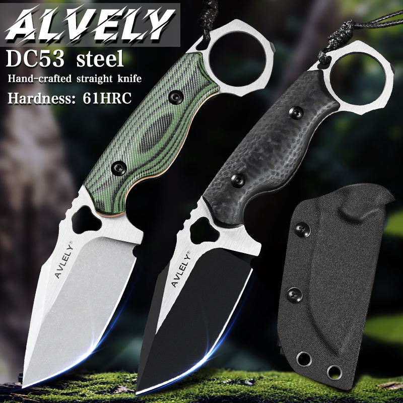 Cuchillo de hoja fija de acero - Everyday Carry (Edc) Knife reseña y precio