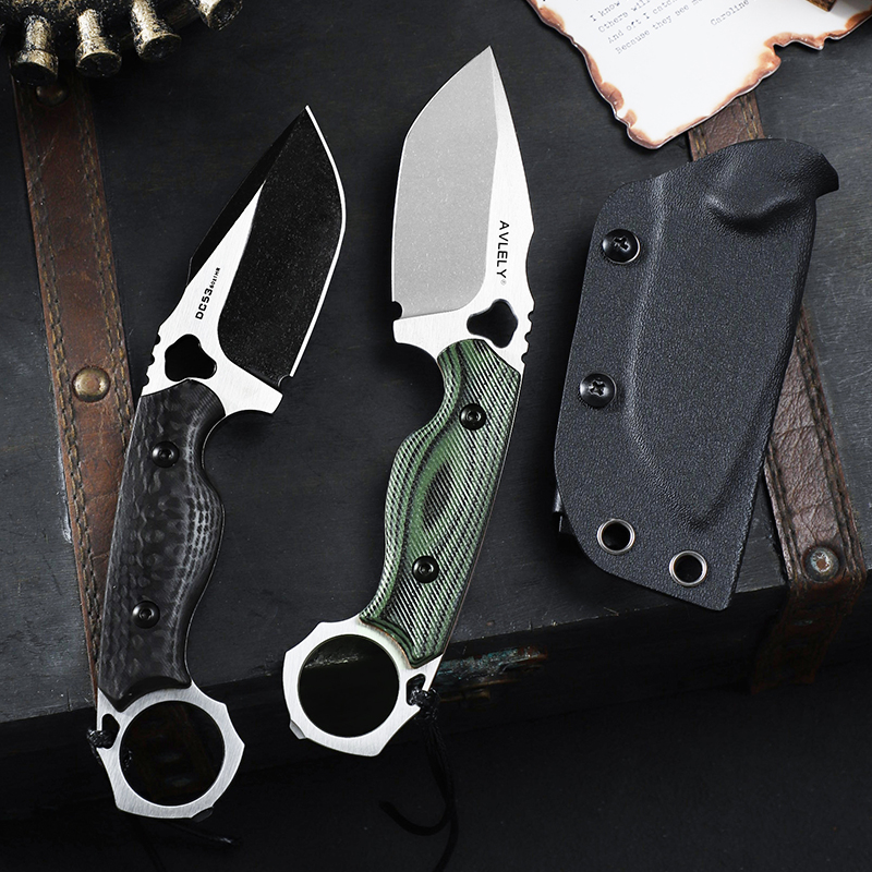 Cuchillo de hoja fija de acero - Everyday Carry (Edc) Knife reseña y precio