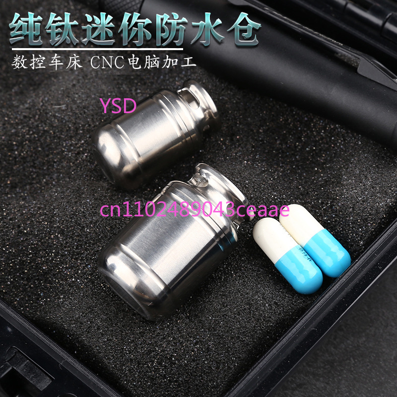 Mini Contenedor de Pastillas d - Edc Pill Carry reseña y precio