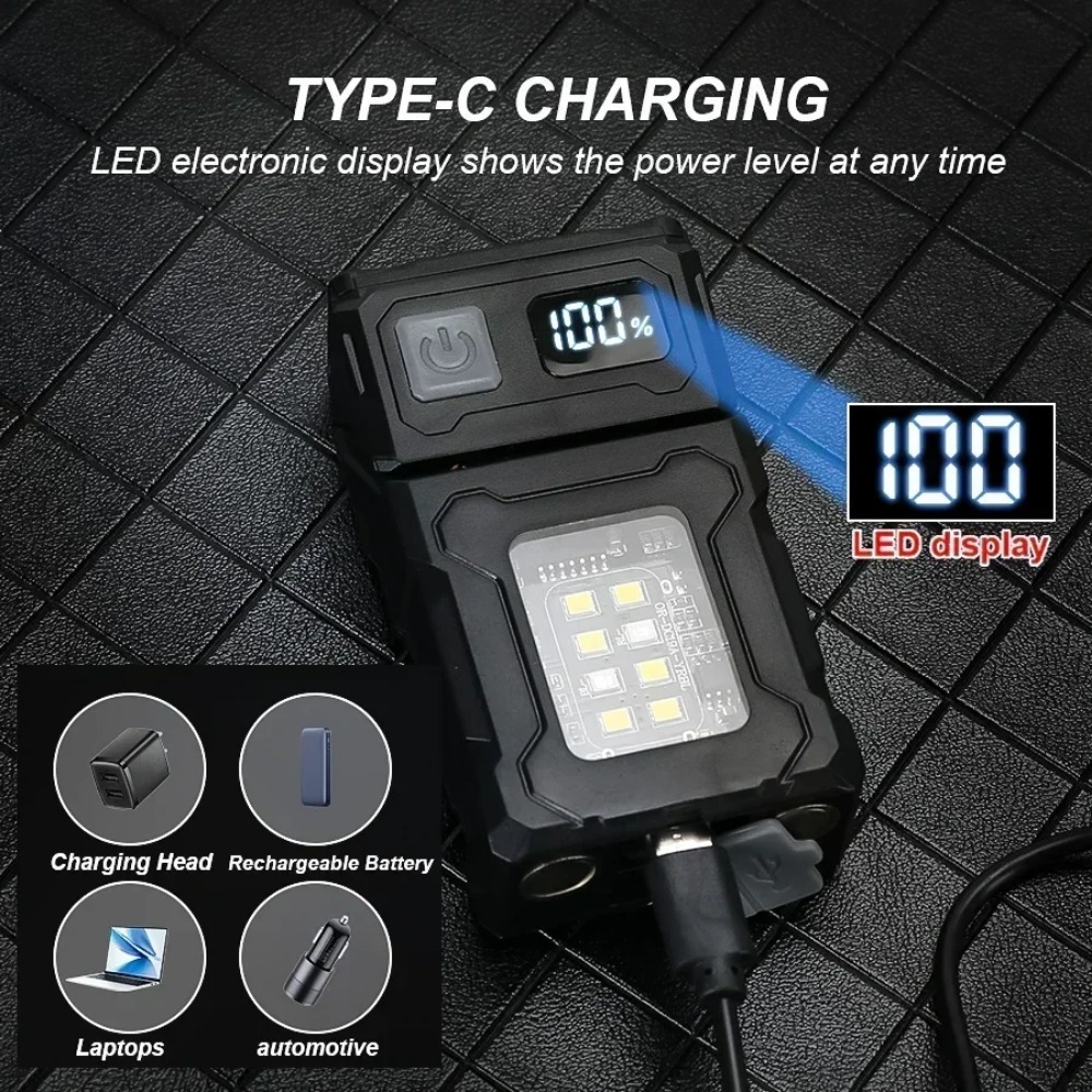 180 °   Linterna LED Giratoria - Keychain Flashlight reseña y precio