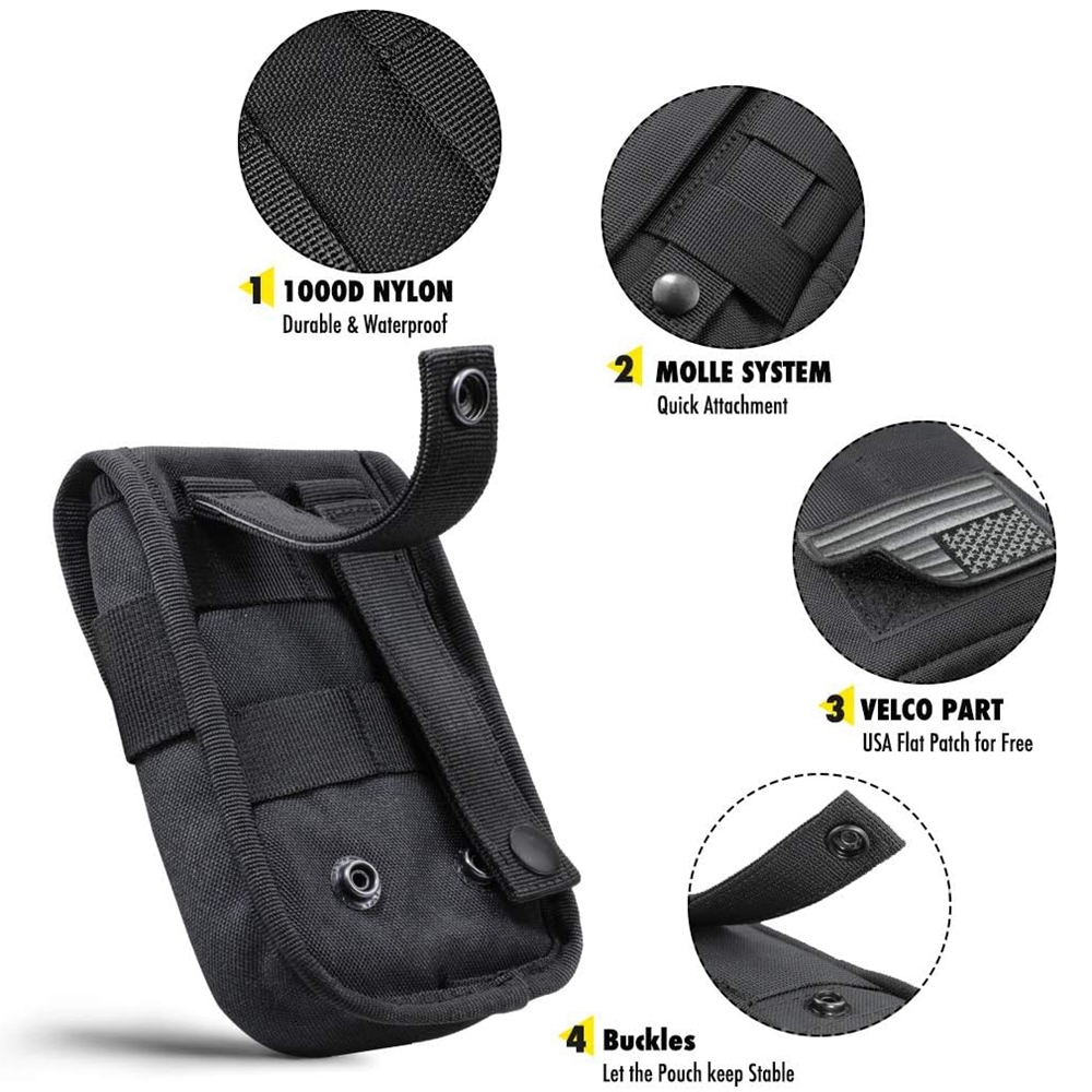 Funda Táctica para Teléfono Mo - Edc Carry Holster reseña y precio