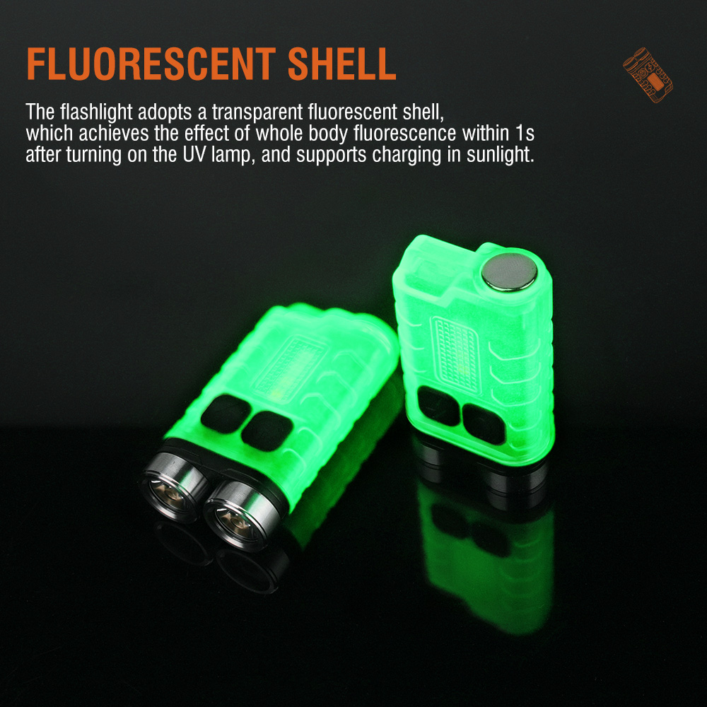 Linterna LED V3 EDC, Mini Lint - Keychain Flashlight reseña y precio