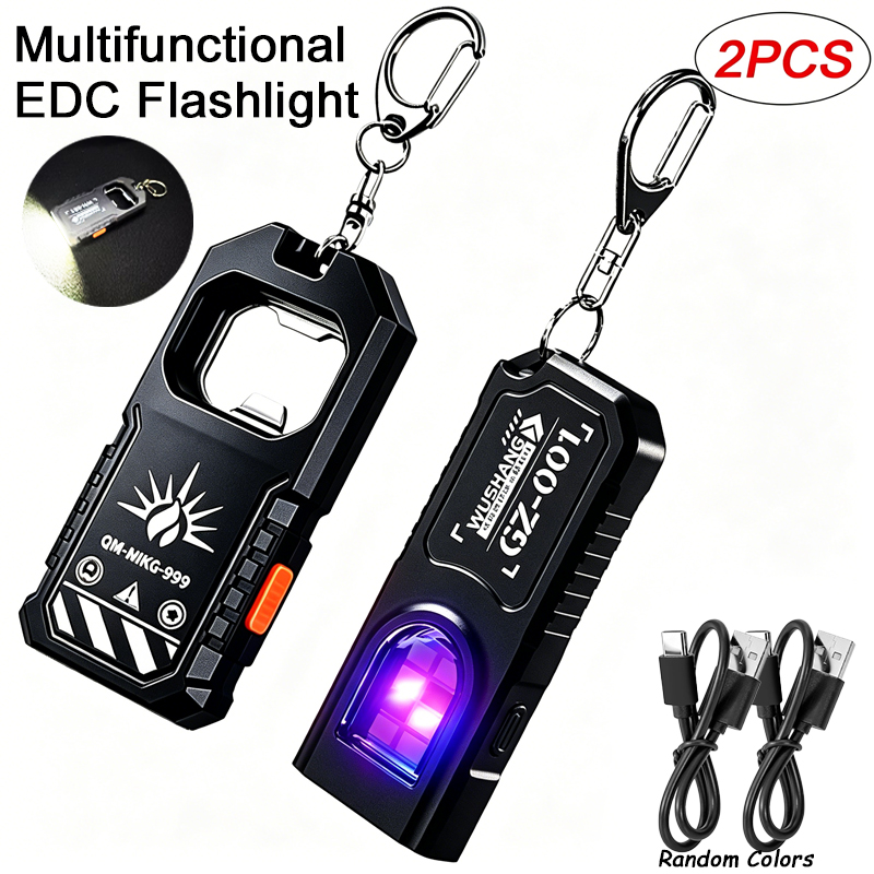 Linterna LED COB portátil con  - Keychain Flashlight reseña y precio