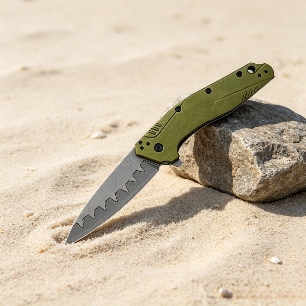 Navaja de Bolsillo Plegable ED - Edc Carry Pocket Knife reseña y precio
