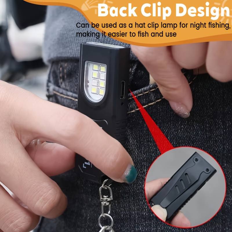 Mini llavero LED COB multifunc - Keychain Flashlight reseña y precio