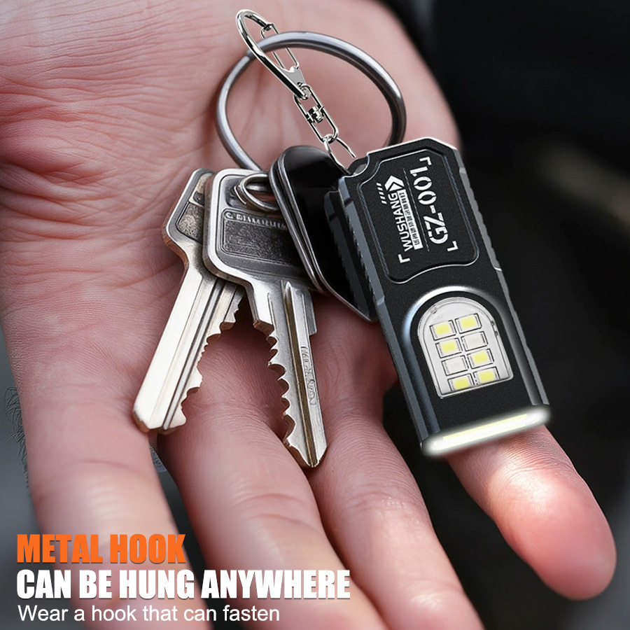 Mini llavero LED COB multifunc - Keychain Flashlight reseña y precio