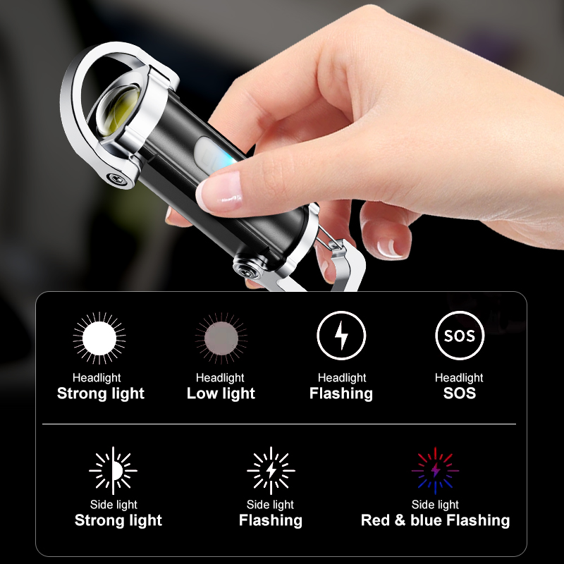 Mini llavero linterna multifun - Keychain Flashlight reseña y precio