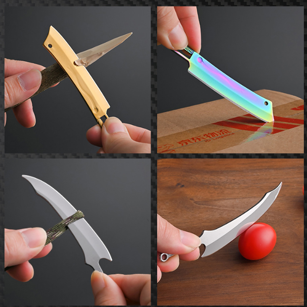 Mini Cuchillo de Titanio - Cuc - Edc Every Day Carry おもちゃ reseña y precio