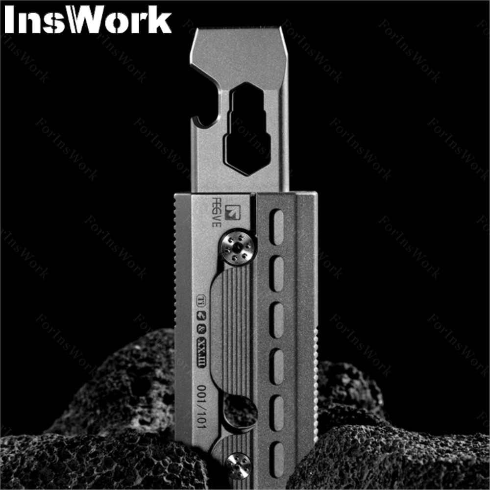 FEGVE-abridor de botellas de a - Edc Carry Piece reseña y precio