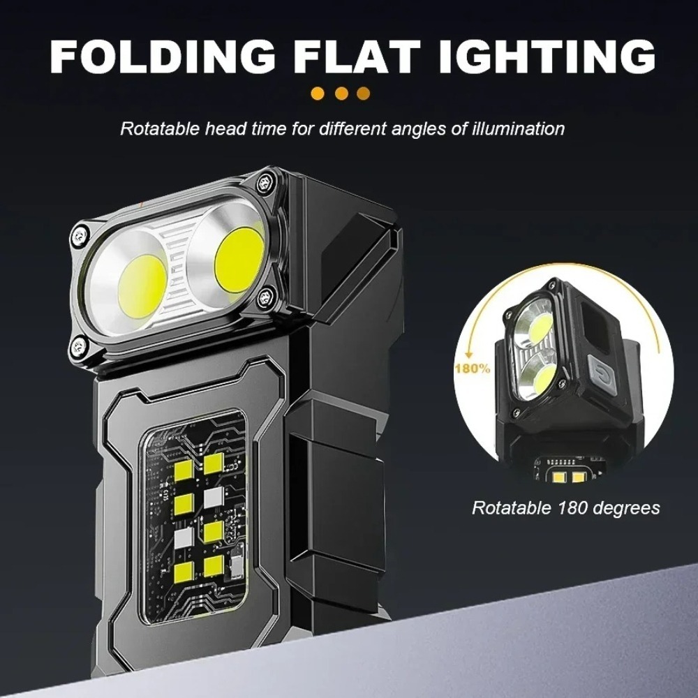 Mini Linterna LED Recargable c - Keychain Flashlight reseña y precio