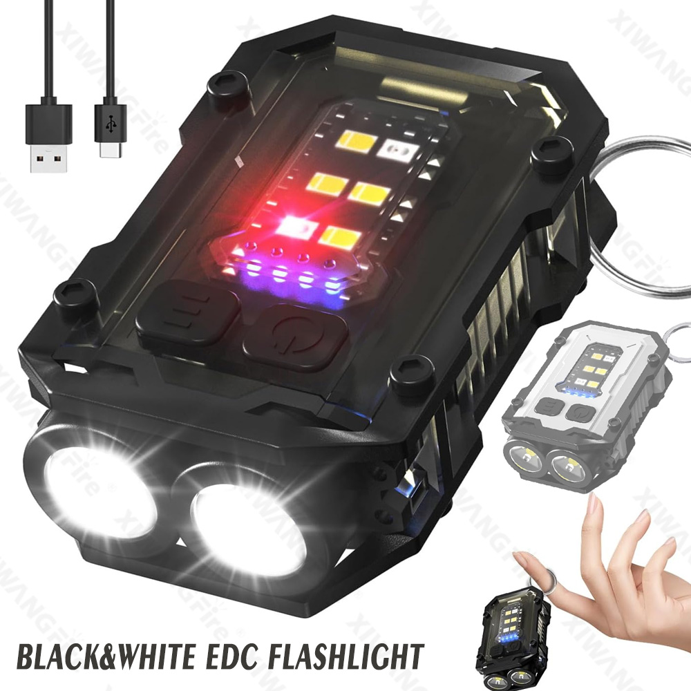 Mini linterna con llavero COB, - Keychain Flashlight reseña y precio