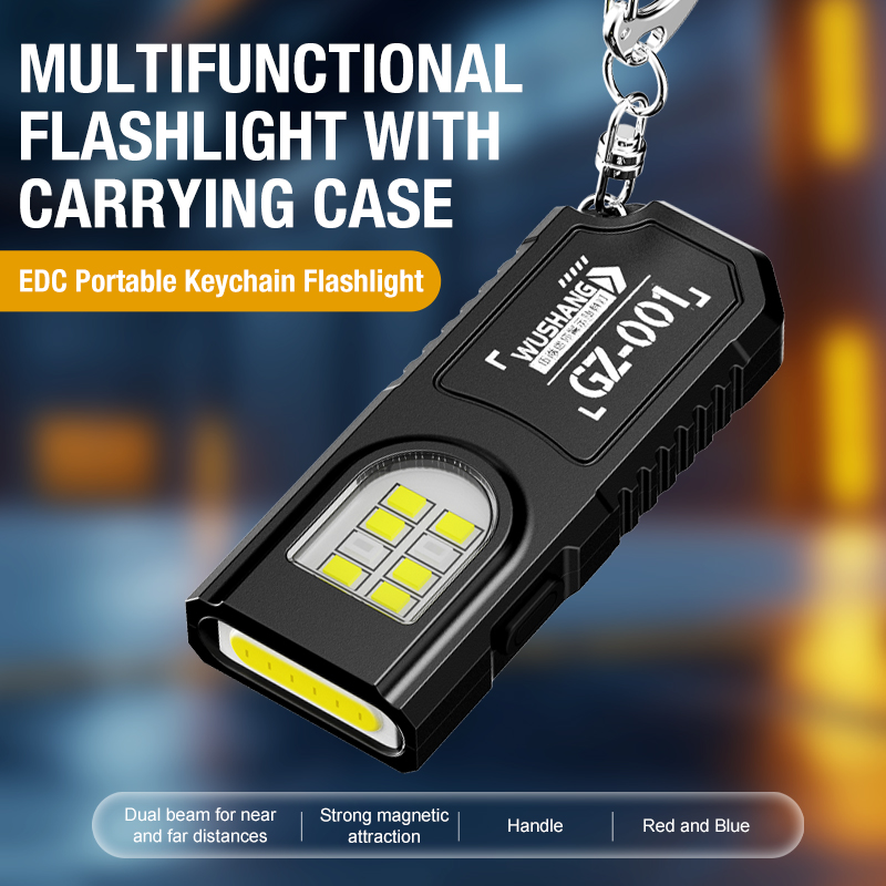 Linterna LED COB portátil con  - Keychain Flashlight reseña y precio