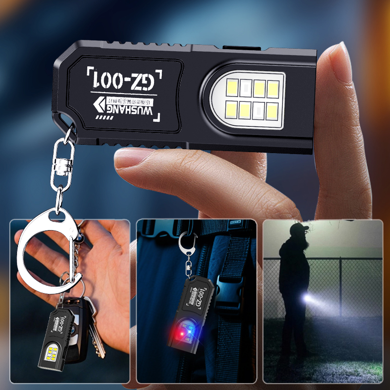 Linterna LED COB portátil con  - Keychain Flashlight reseña y precio