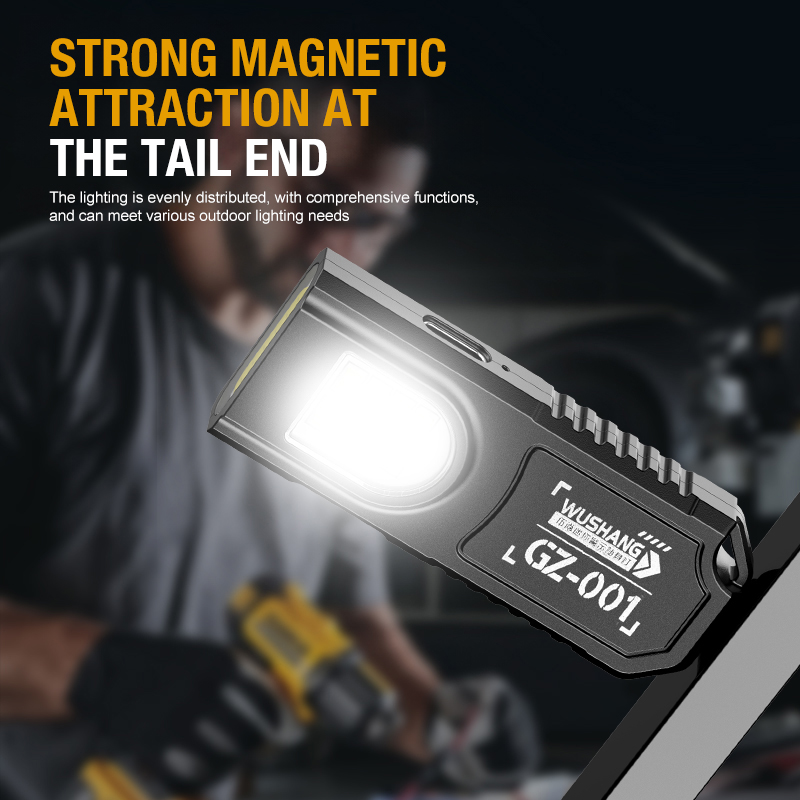 Linterna LED COB portátil con  - Keychain Flashlight reseña y precio