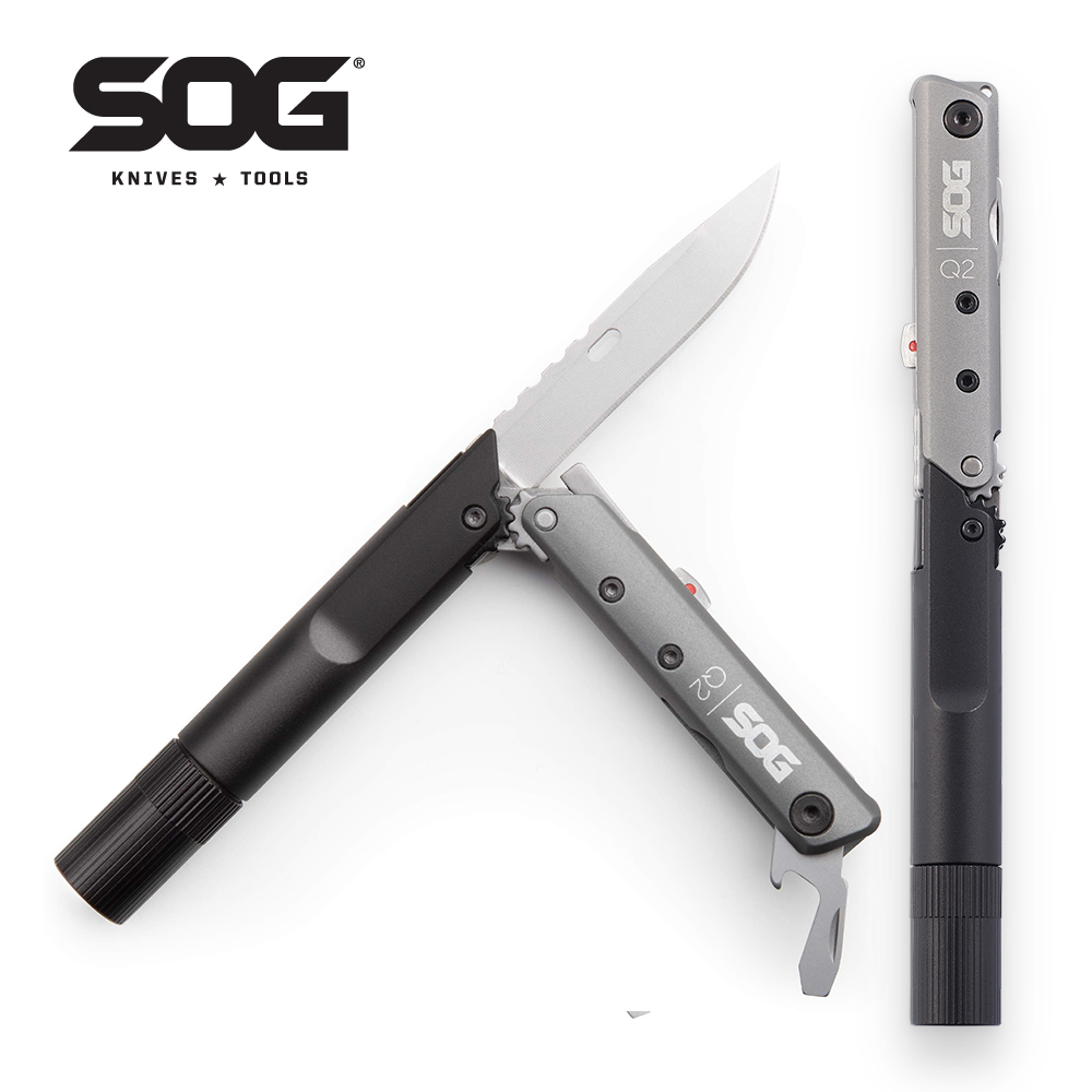 SOG BATON Q2 4 en 1 bolígrafo  - Edc Carry Knife reseña y precio