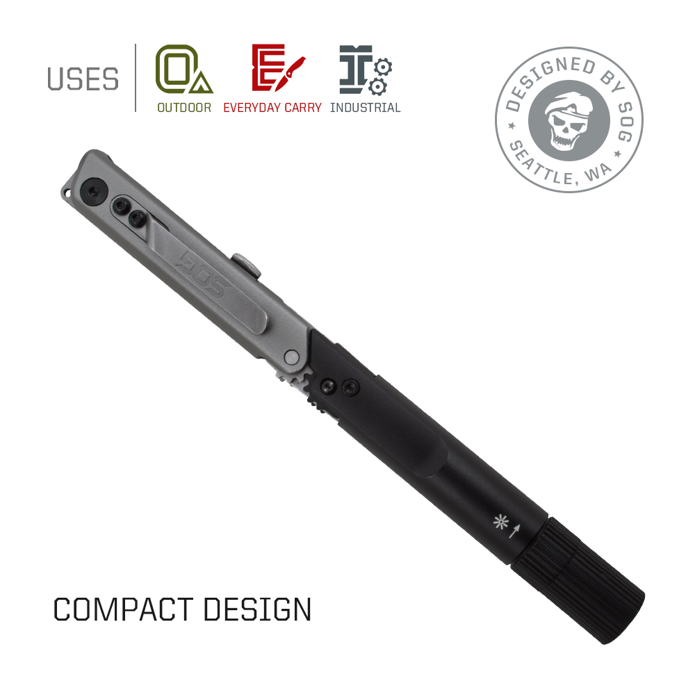 SOG BATON Q2 4 en 1 bolígrafo  - Edc Carry Knife reseña y precio
