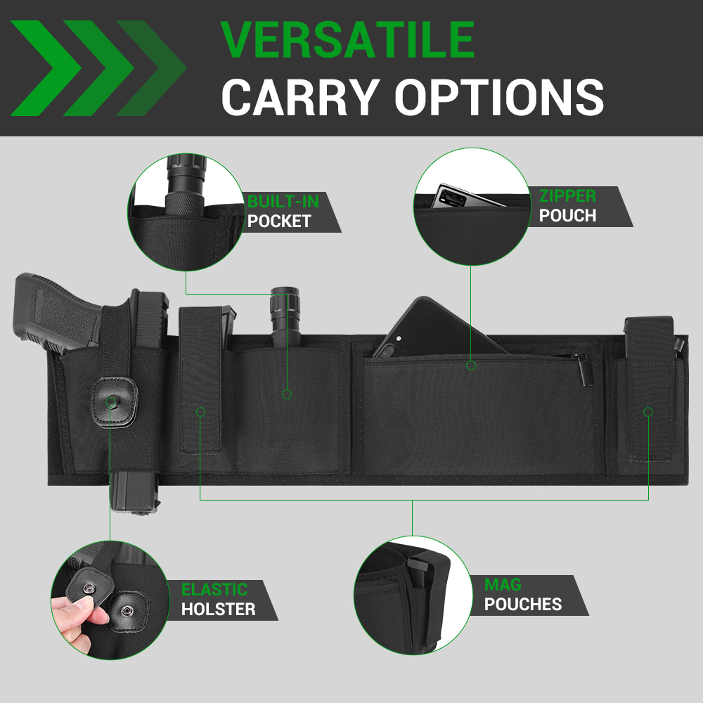 Funda de pistola tipo cinturón - Edc Carry Handgun reseña y precio