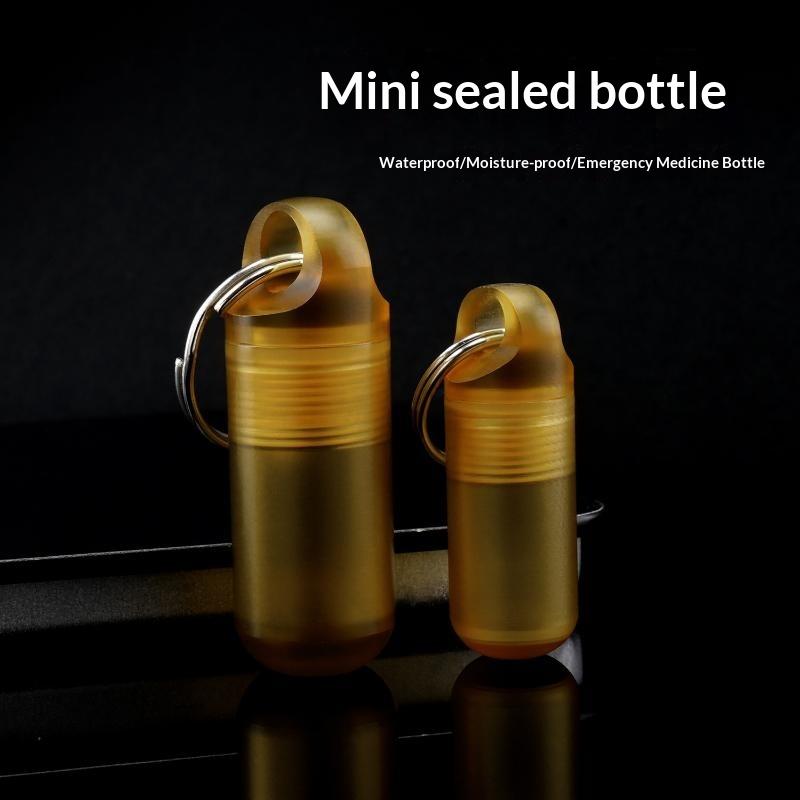 Botella pequeña para pastillas - Edc Pill Carry reseña y precio